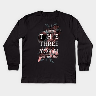 Three Demons and a Detective Kids Long Sleeve T-Shirt